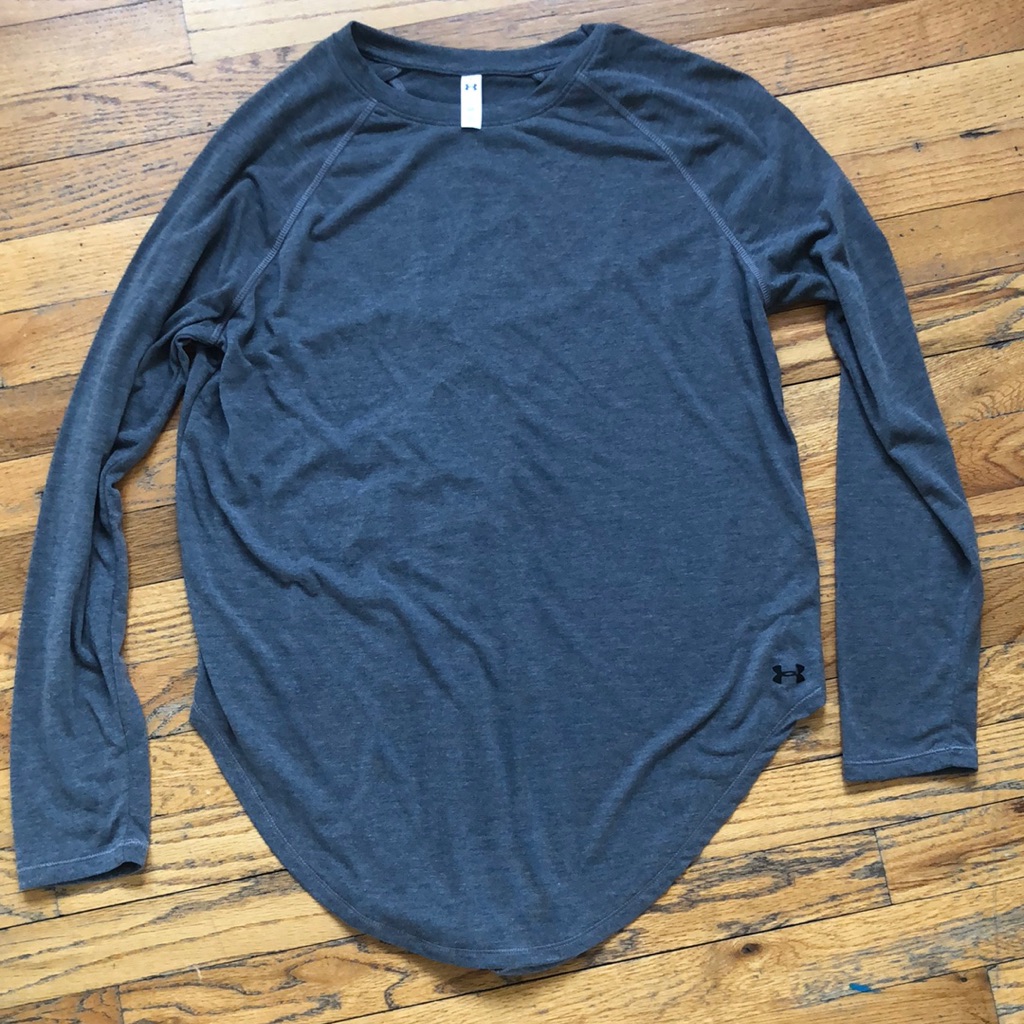 Under Armour Charcoal Long Sleeve Top